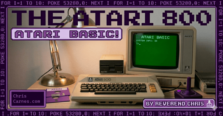 basic - atari 800