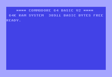 commodore 64 screen