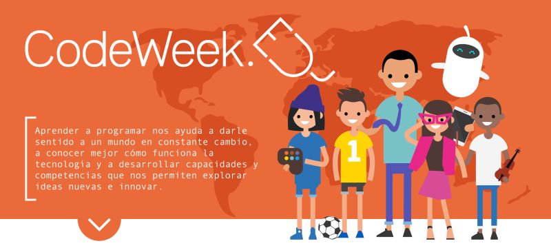 Eu Code Week Code Intef - Desktop Gradient Arts for Desktop