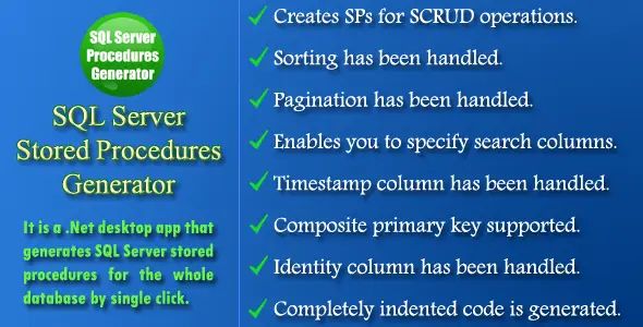 Sql Server Procedures Generator By Najmuliqbal15 Codecanyon - Nature Pattern Collection - High Resolution Quality