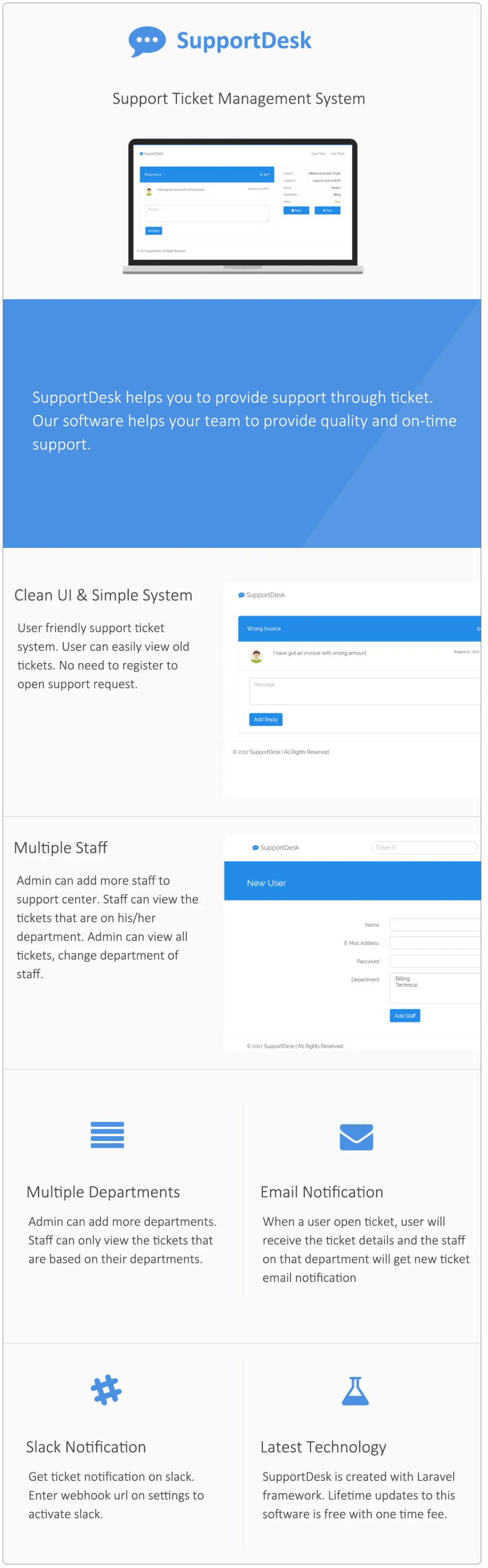 Supportdesk Support Ticket Management System 2 0 0 Xenvn Com - Desktop Dark Arts for Desktop