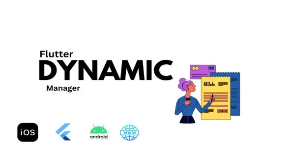 Flutter Expense Manager Code Market - Premium Sunset Design - Mobile