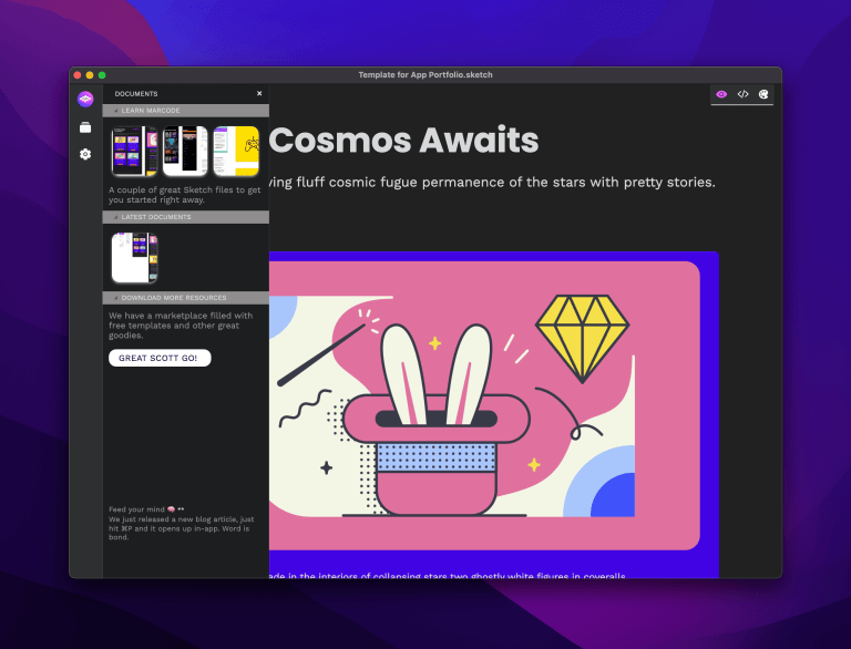 Documents View contains more than just your latest docs