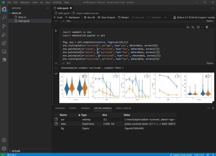 Data Science and VS Code tutorial 24