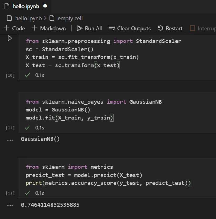 Data Science and VS Code tutorial 27