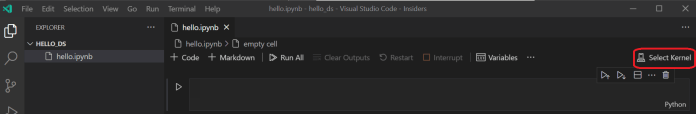 Data Science and VS Code tutorial 17