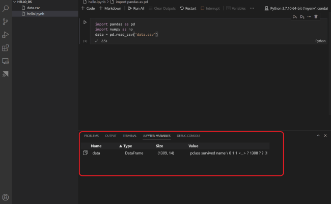 Data Science In VS Code Tutorial