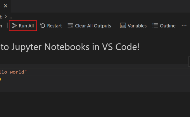 Jupyter Notebook Visual Studio Code - Poiaustralian