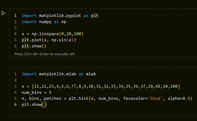 Visual Studio Code Jupyter Notebook - Gaicable