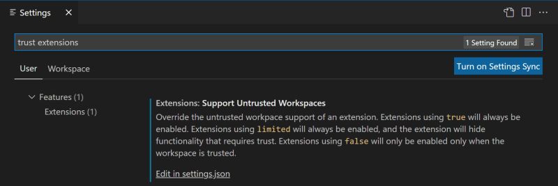 Extension Description Renders Misformatted Workspace Trust String - Space Art Collection - 8K Quality