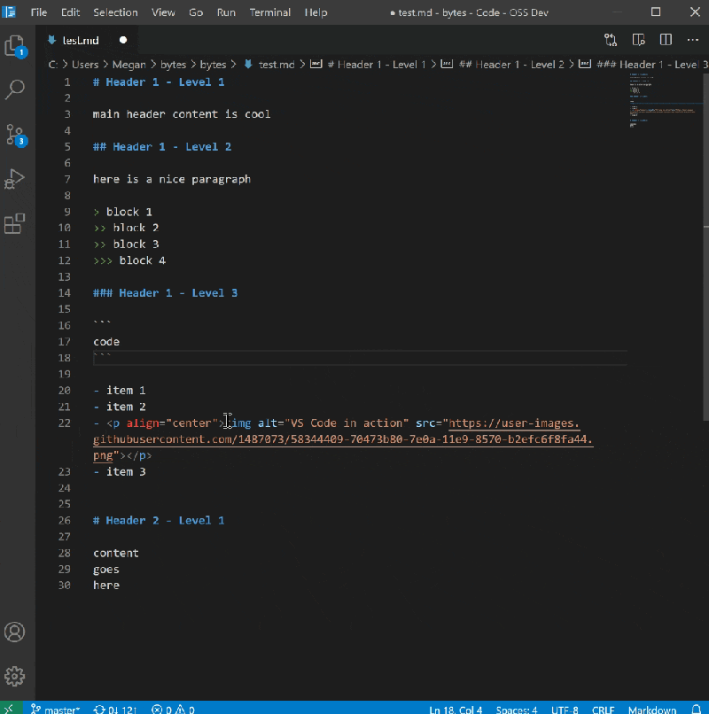 Markdown And Visual Studio Code - HD Light Designs for Desktop