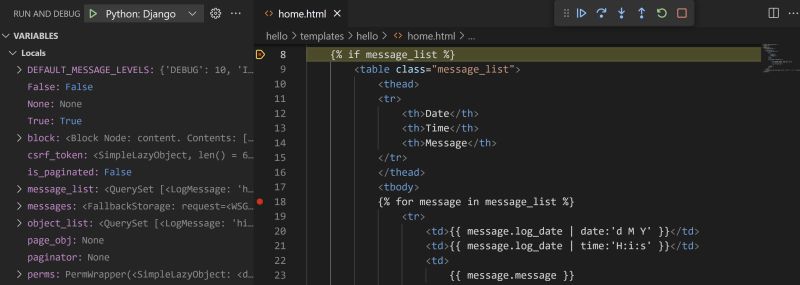 Python How To Run Debug Django App In Visual Studio Code Stack - Download Modern Gradient Pattern | Retina