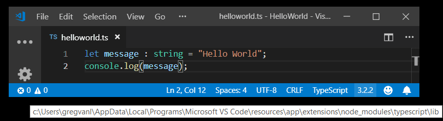 TypeScript Compiling with Visual Studio Code (8) TypeScript Compiling with Visual Studio Code (8)
