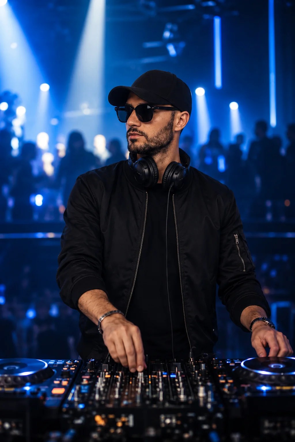 DJ Steve performing at Code369 Night Club Dubai