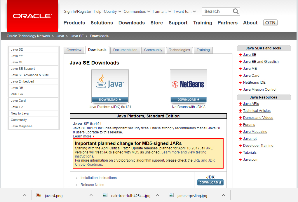How to download and install Java language - Codeforcoding