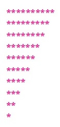 Java code to Floyd's triangle star pattern - Codeforcoding