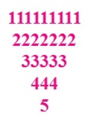 Inverted Pyramid number pattern in Cpp language