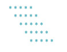 C program to print Mirrored Rhombus pattern using while loop ...