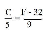 Java program to convert Fahrenheit into Celsius