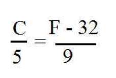 Java program to convert Fahrenheit into Celsius