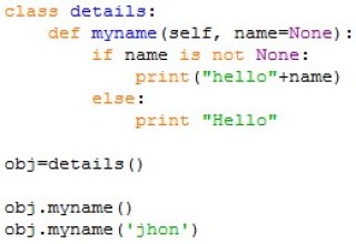 Method overloading in Python language