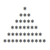 Java Code To Display Pyramid Star Pattern Code For Java C