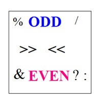 Program to check whether the number is odd or even using operators in ...