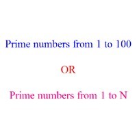 Code to display prime numbers from 1 to 100 or 1 to n in Python - Code ...