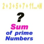 Python program to calculate sum of prime numbers between 1 to n - Code ...