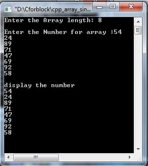 C++ program to take array input and print using do-while loop - Code ...
