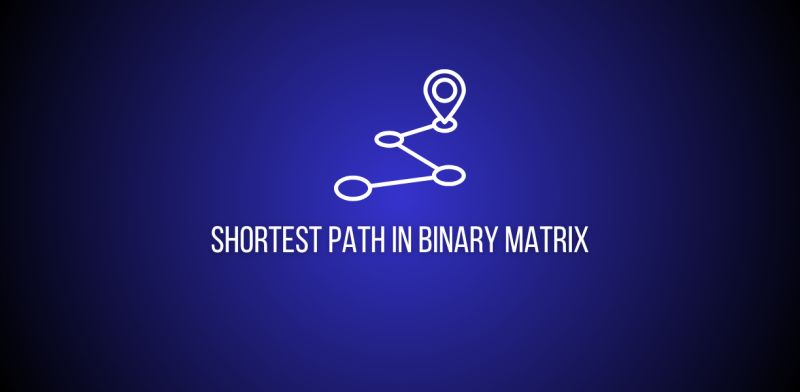 Shortest Path In A Binary Matrix - Stunning Gradient Illustration - 4K