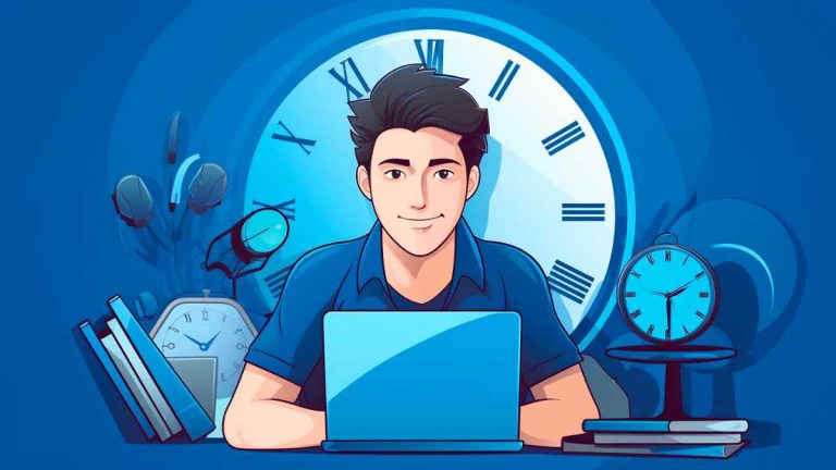 Time Management For Programmers Soject - Best Gradient Illustrations in HD