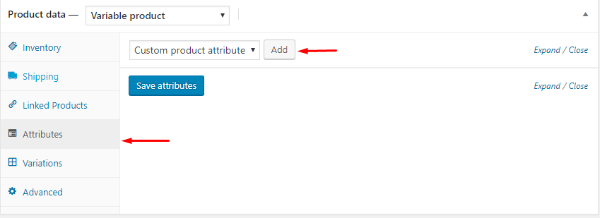 save attributes