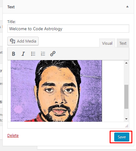 Save Image Widget