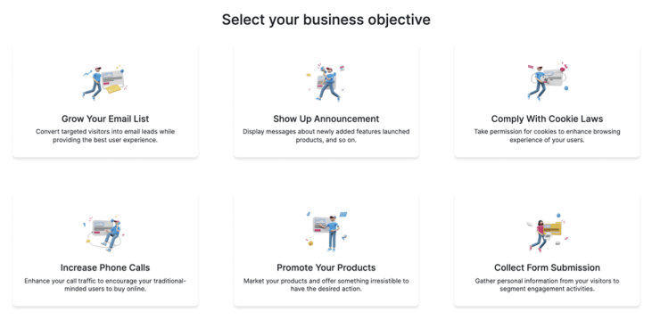 your business objective 
