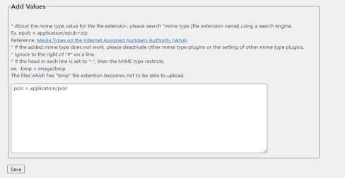 put your JSON code in the Add Values input box