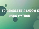 How To Generate Random Emoji Using Python