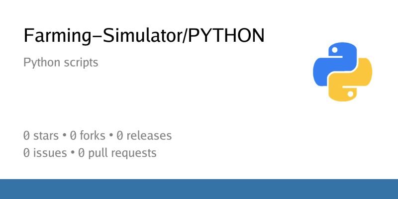 Farming Simulator Python Python Scripts Codeberg Org - Landscape Arts - Perfect 4K Collection