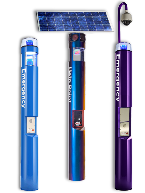 Help Points Code Blue Corporation - Premium Gradient Texture Gallery - 8K