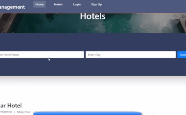 Hotel Management Project In Java With Source Code Project Report – Codebun
