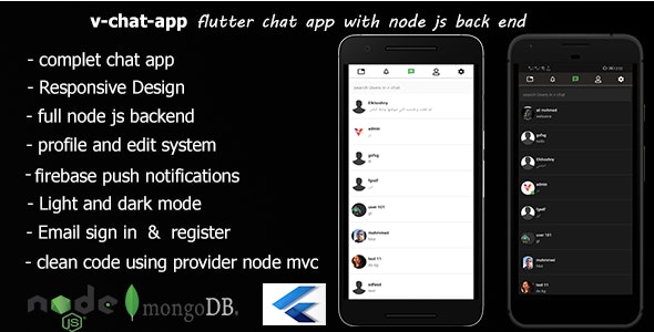 Messengerx Flutter X Node Js Chat Mobile Application With Web Codecan - Classic Mountain Image - Mobile