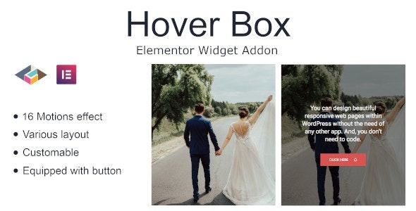 Hover Box Elementor Page Builder Addon Nulled