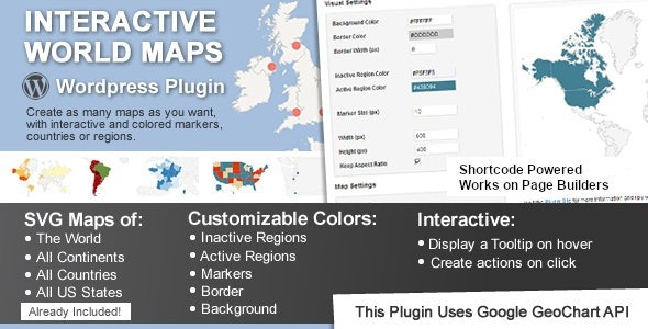 Interactive World Maps Nulled