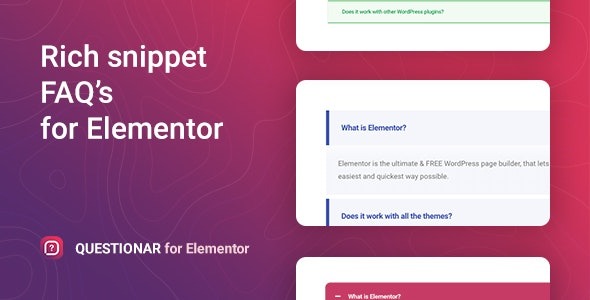 Questionar %E2%80%93 FAQ Accordions for Elementor Nulled