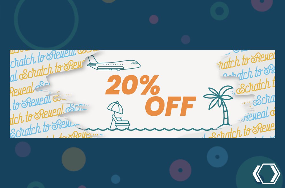 Scratch to Reveal email element