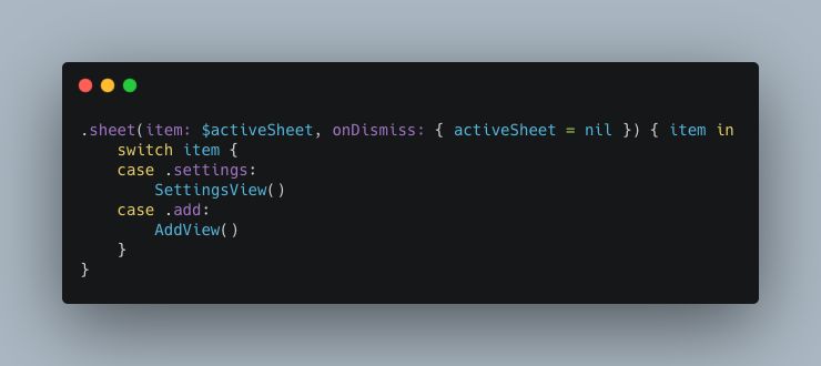 How To Manage Multiple Sheets In Swiftui R Swiftui - Colorful Wallpapers - Elegant Full HD Collection