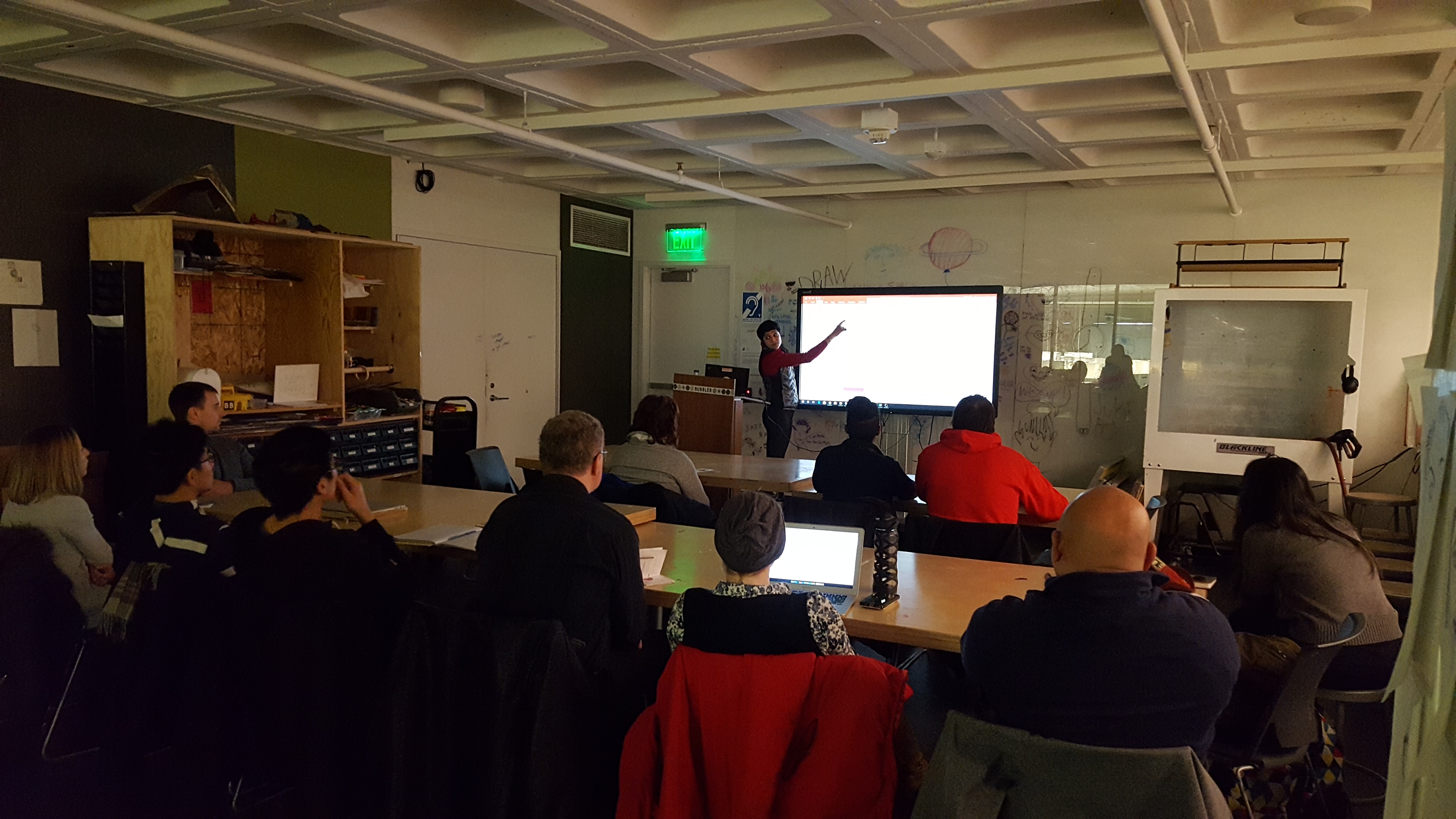 Naveen VK presents on Machine Learning