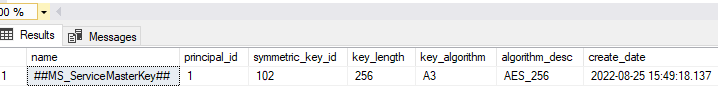 SQL Server Column Encryption Using Symmetric Key (2024)