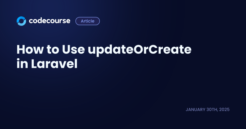 How To Use Laravel S Updateorcreate Method To Create Instance When Id Is Null 2 Solutions - Premium Nature Design Gallery - Retina