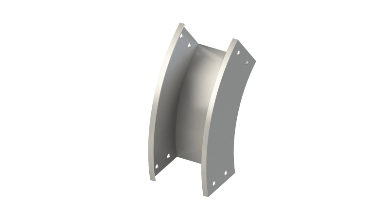 Outside Vertical Riser Fitting Paint Ready Steel Solid Code Electric - Premium Gradient Art Gallery - HD